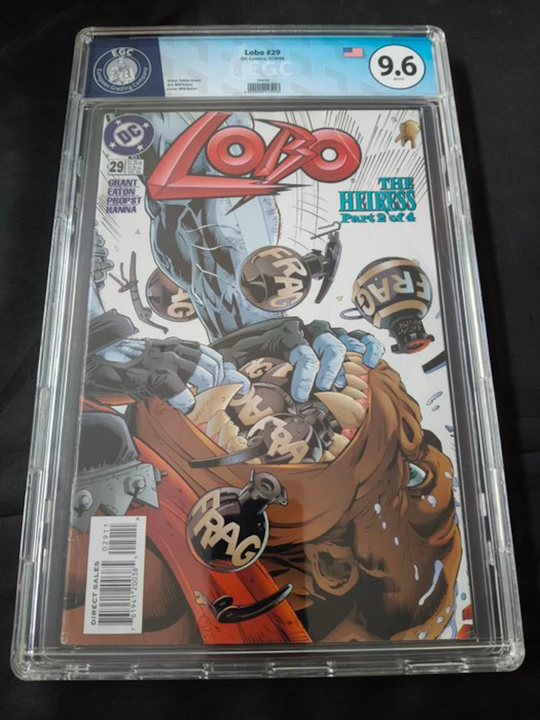 Lobo #29 - EGC 9.6 - 1 Graded comic - First edition - 1996