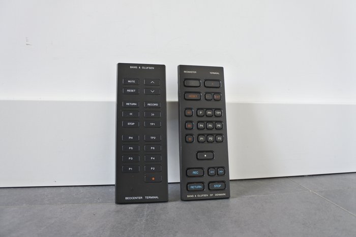 Bang & Olufsen - Beomaster Terminal + Beocenter Terminal Remote control ...