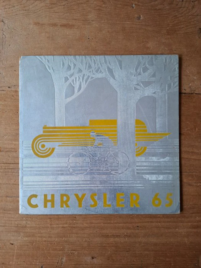 Brochure - Chrysler - 65 - 1929