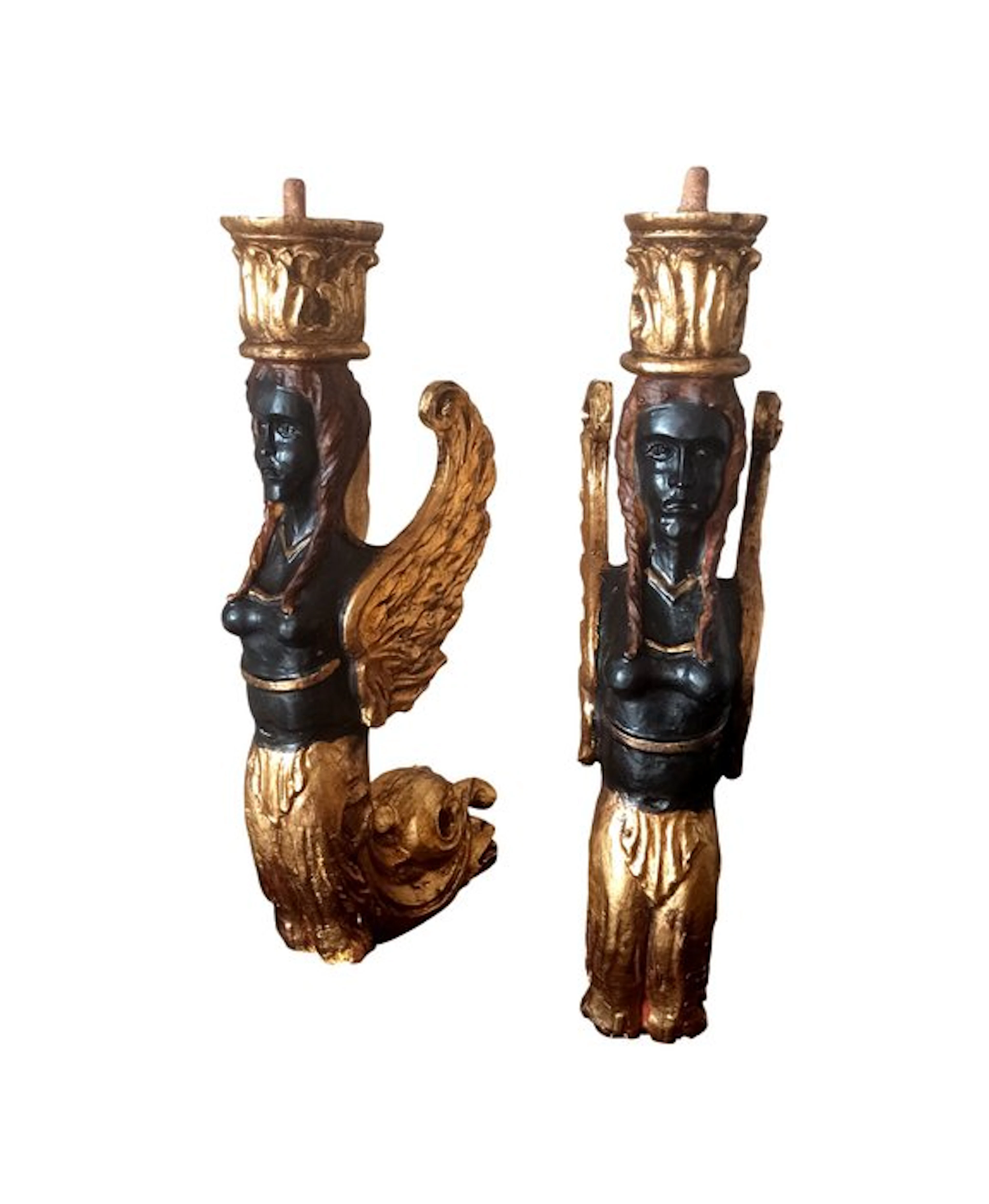 Architectural ornament - nineteen - "Sphinxes" - 57 cm