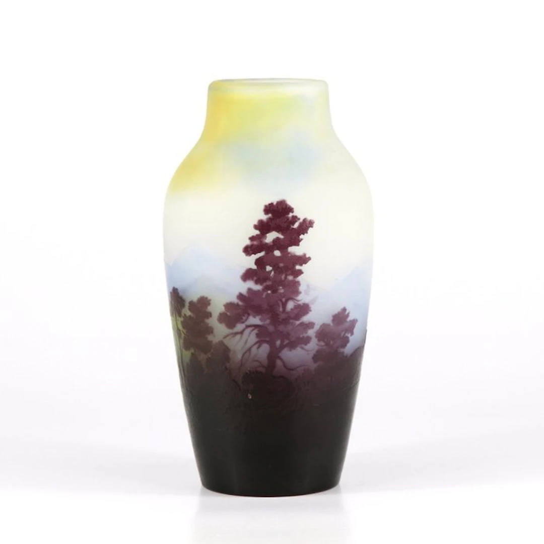 Emile Gallé, Établissements Gallé - Vase - Glass