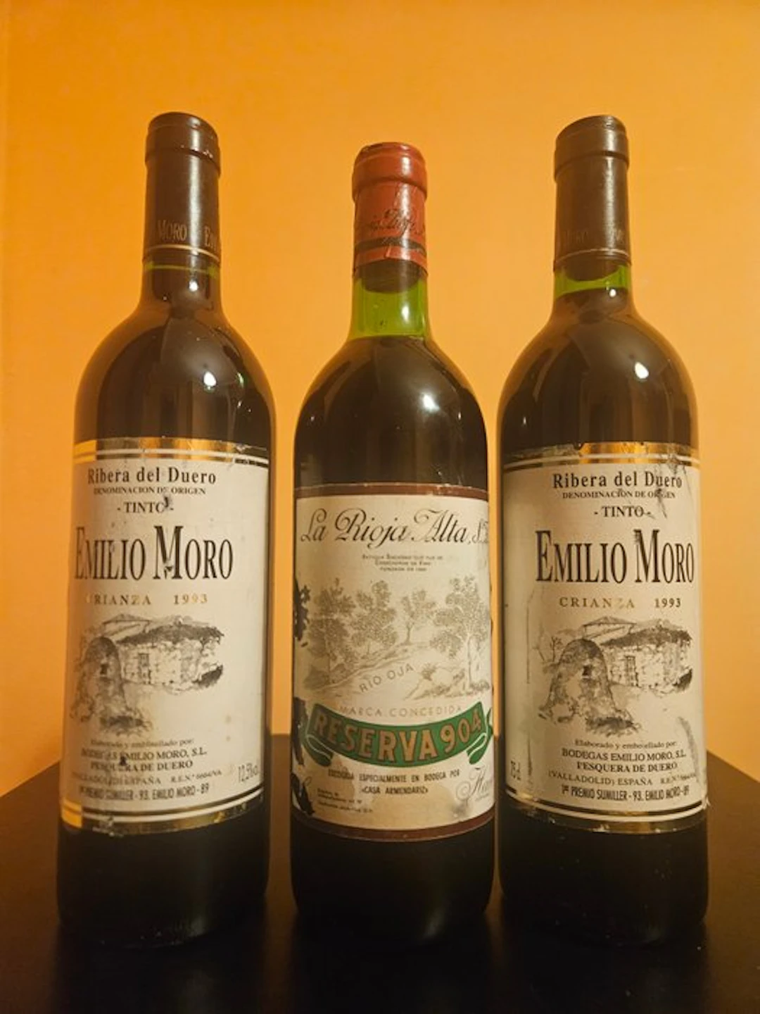 1993 Emilio Moro (x2) & La Rioja Alta
