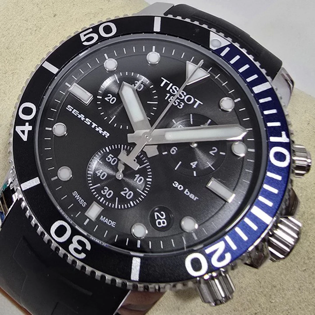 Tissot - Seastar 1000 Chronograph - No reserve price...
