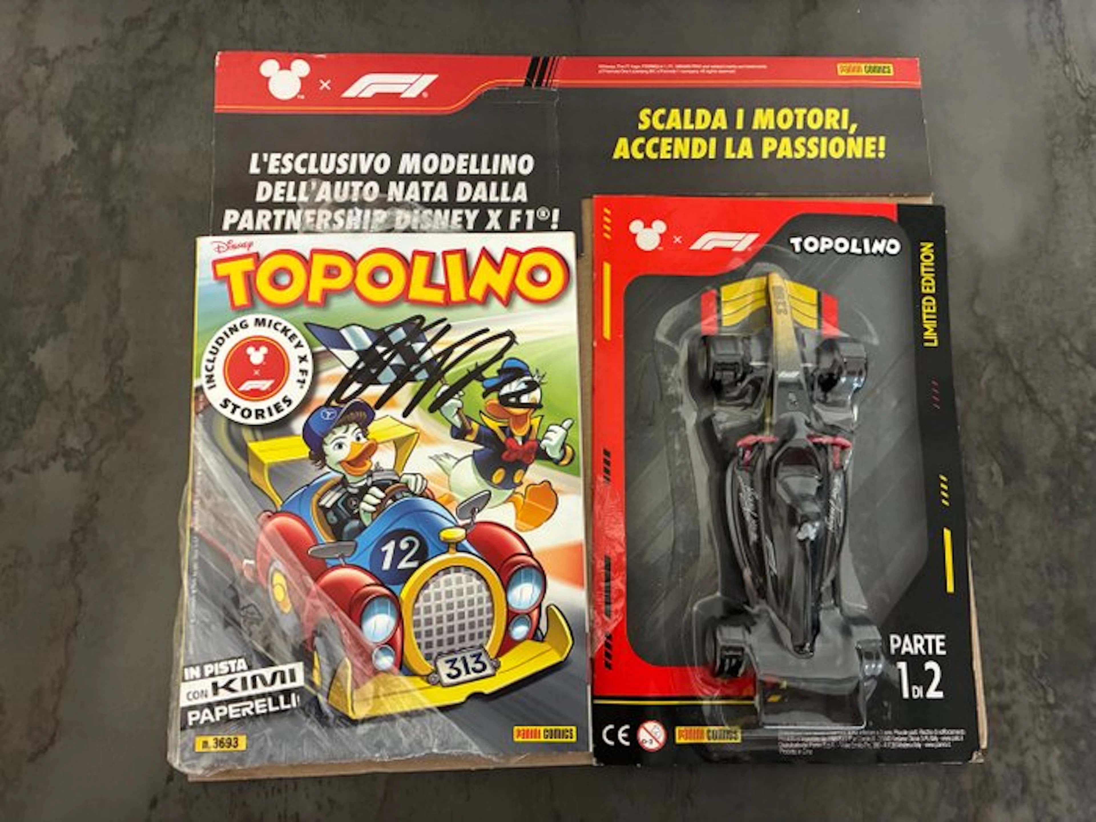 Mercedes - Andrea Kimi Antonelli - 2026 - Mickey Mouse comic