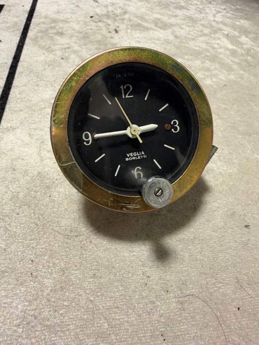Dashboard instrument (1) - Veglia Borletti - Car clock...