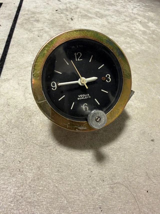 Dashboard instrument (1) - Veglia Borletti - Car clock...