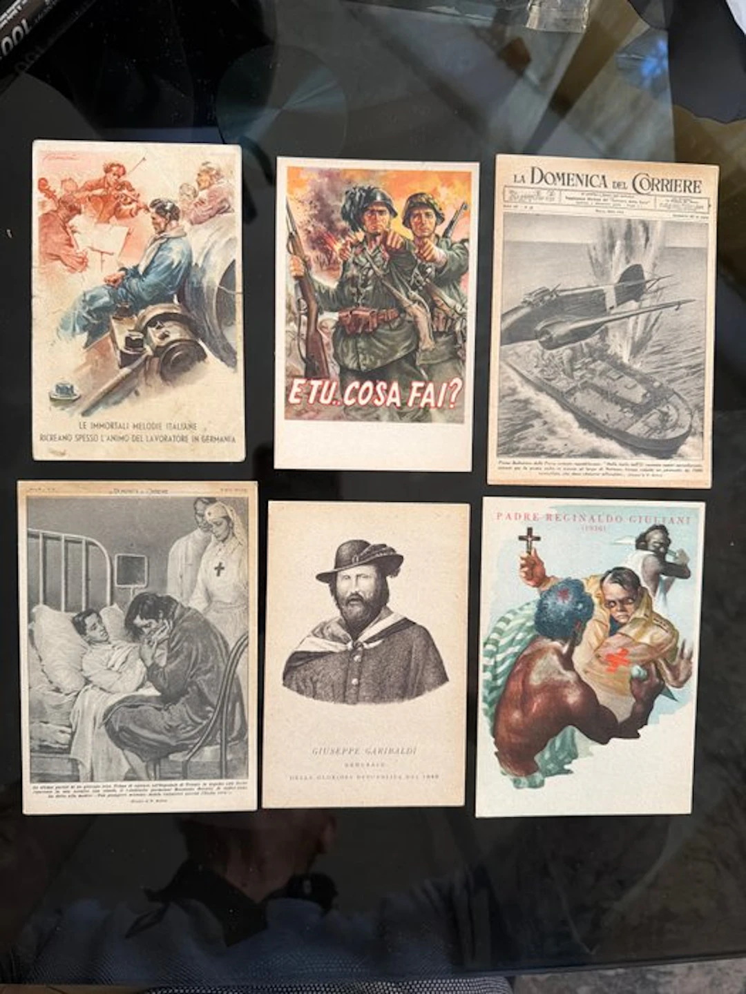 Italy - Lot of 10 military postcards