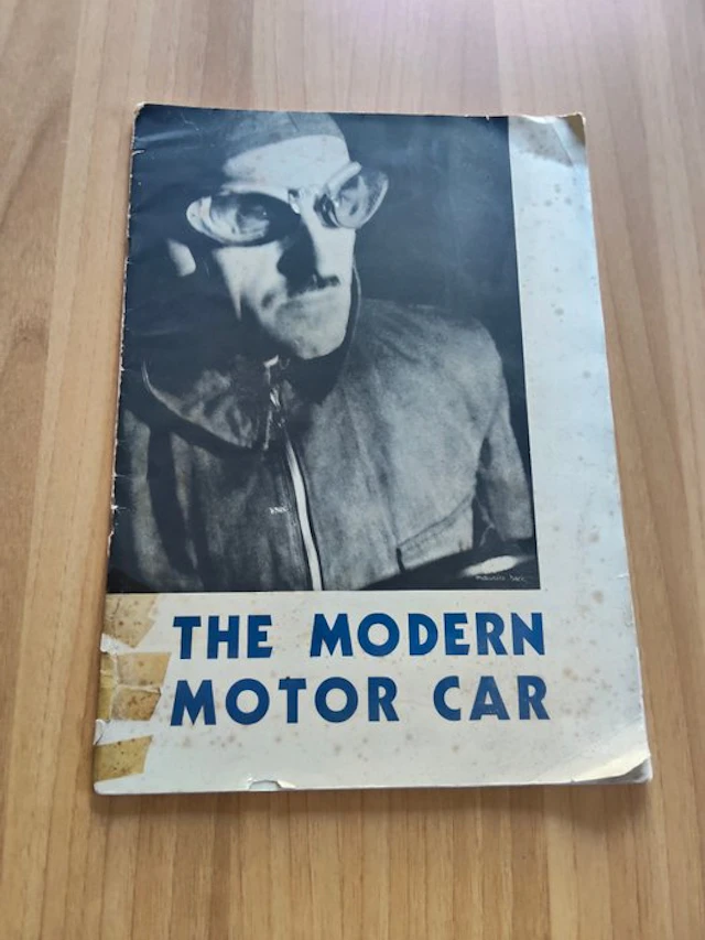 1933 The Modern Motor Car Shell/BP promotional guide...