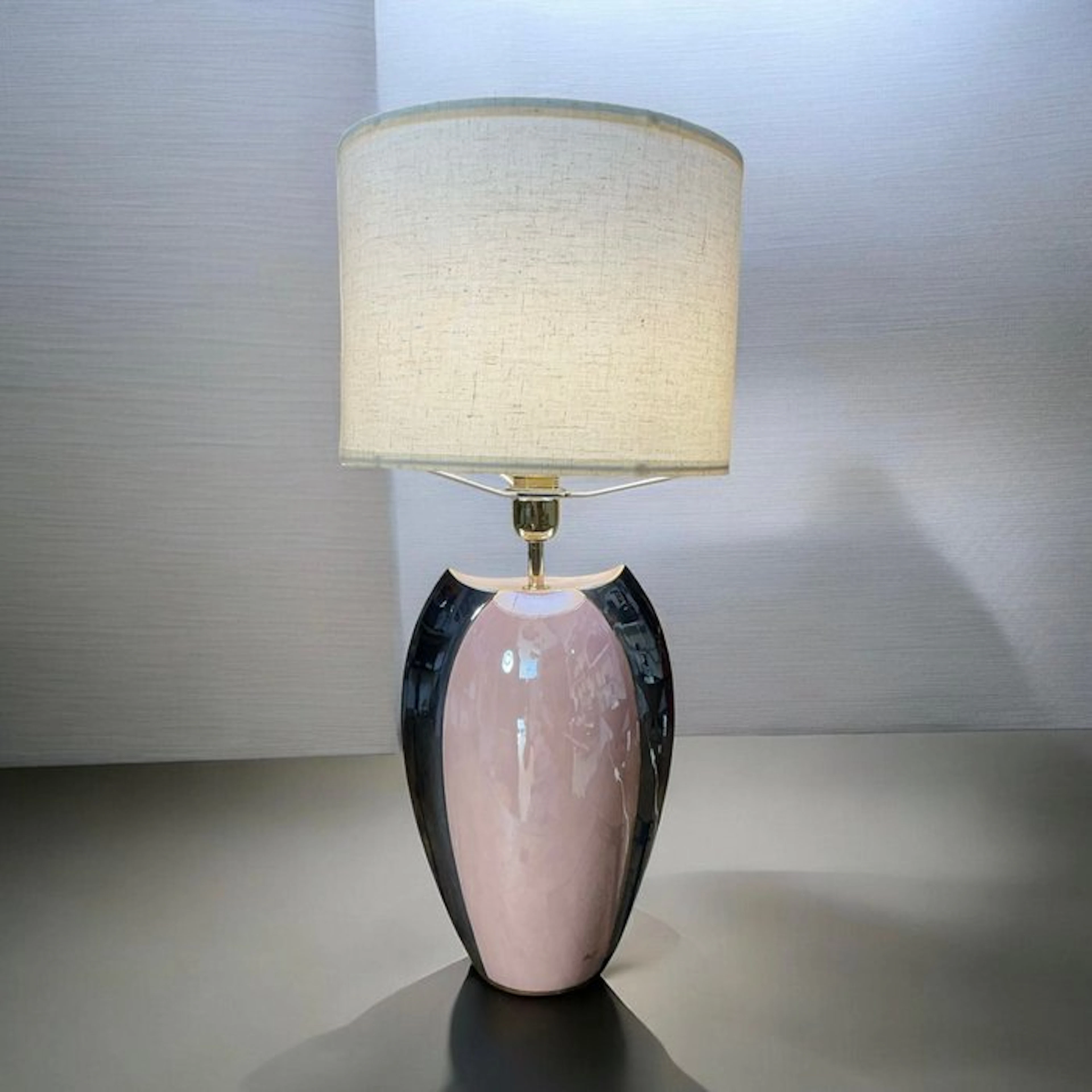 Carpie' - Table lamp - Ceramic, Brass, Gold plated - From the gold collection