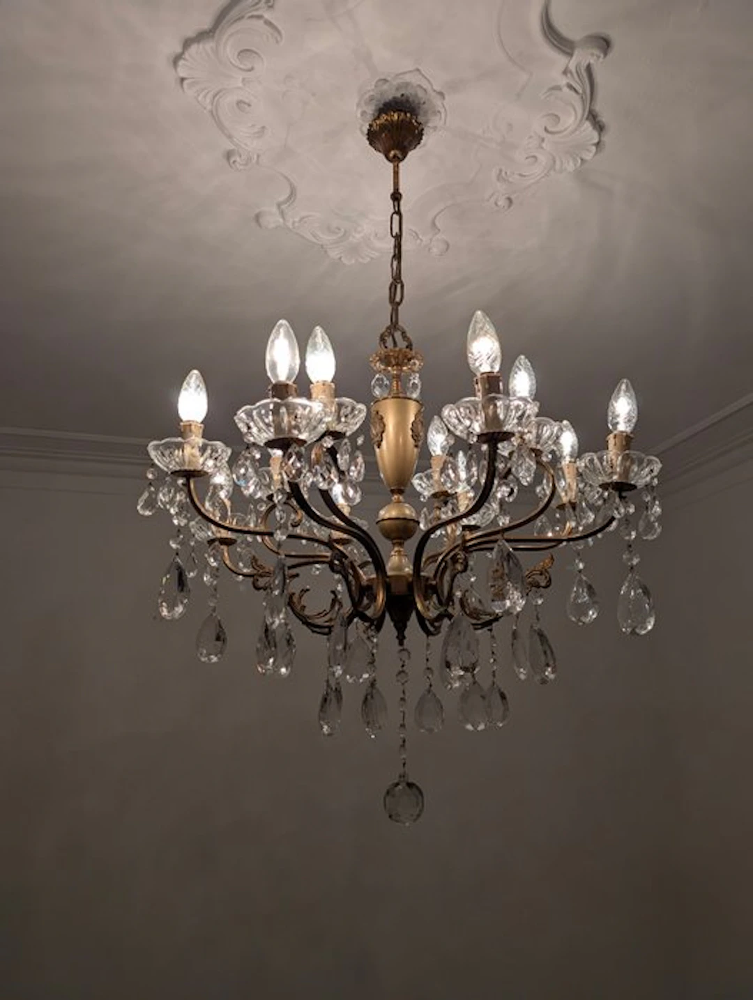 Chandelier - Crystal - Gigante 12 light points