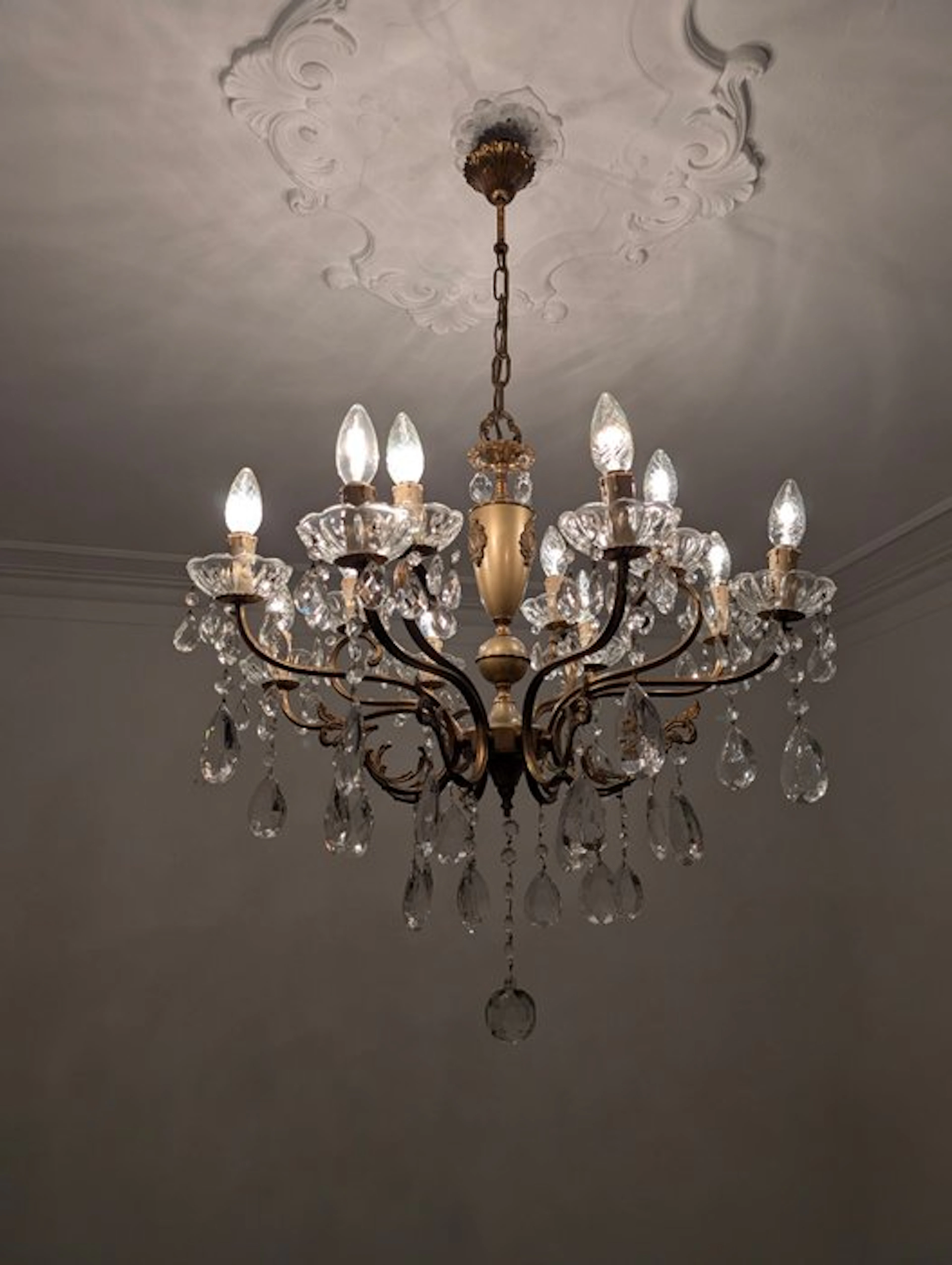 Chandelier - Crystal - Gigante 12 light points
