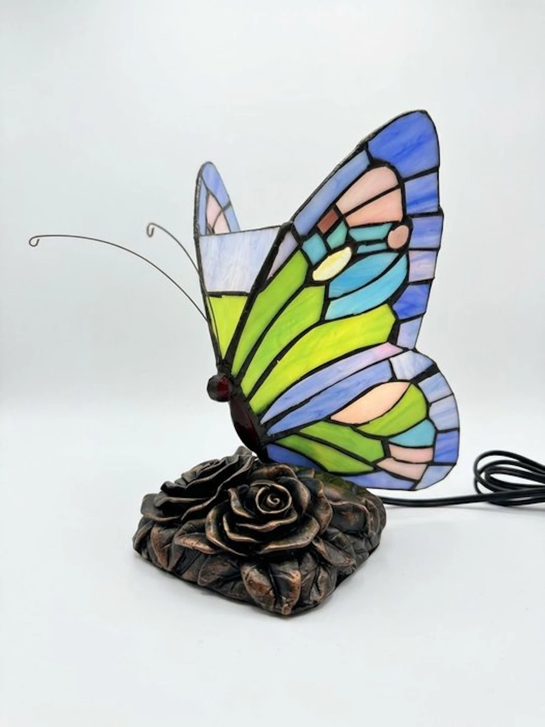 Lamp - Glass, Metal, Resin