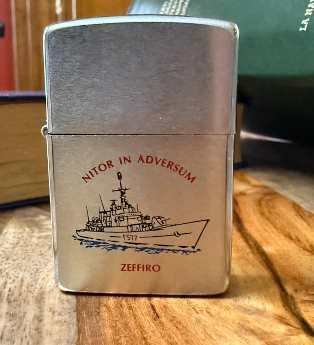 Zippo - Fregata Zeffiro Marina Militare Italiana - Pocket...