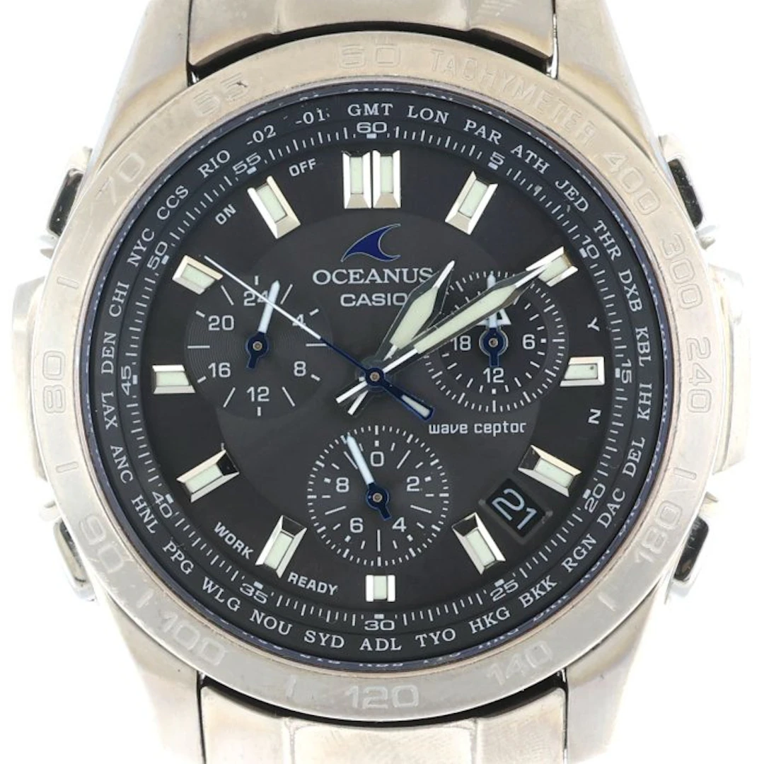 Casio - Oceanus Classic Chronograph Wave Ceptor - No...