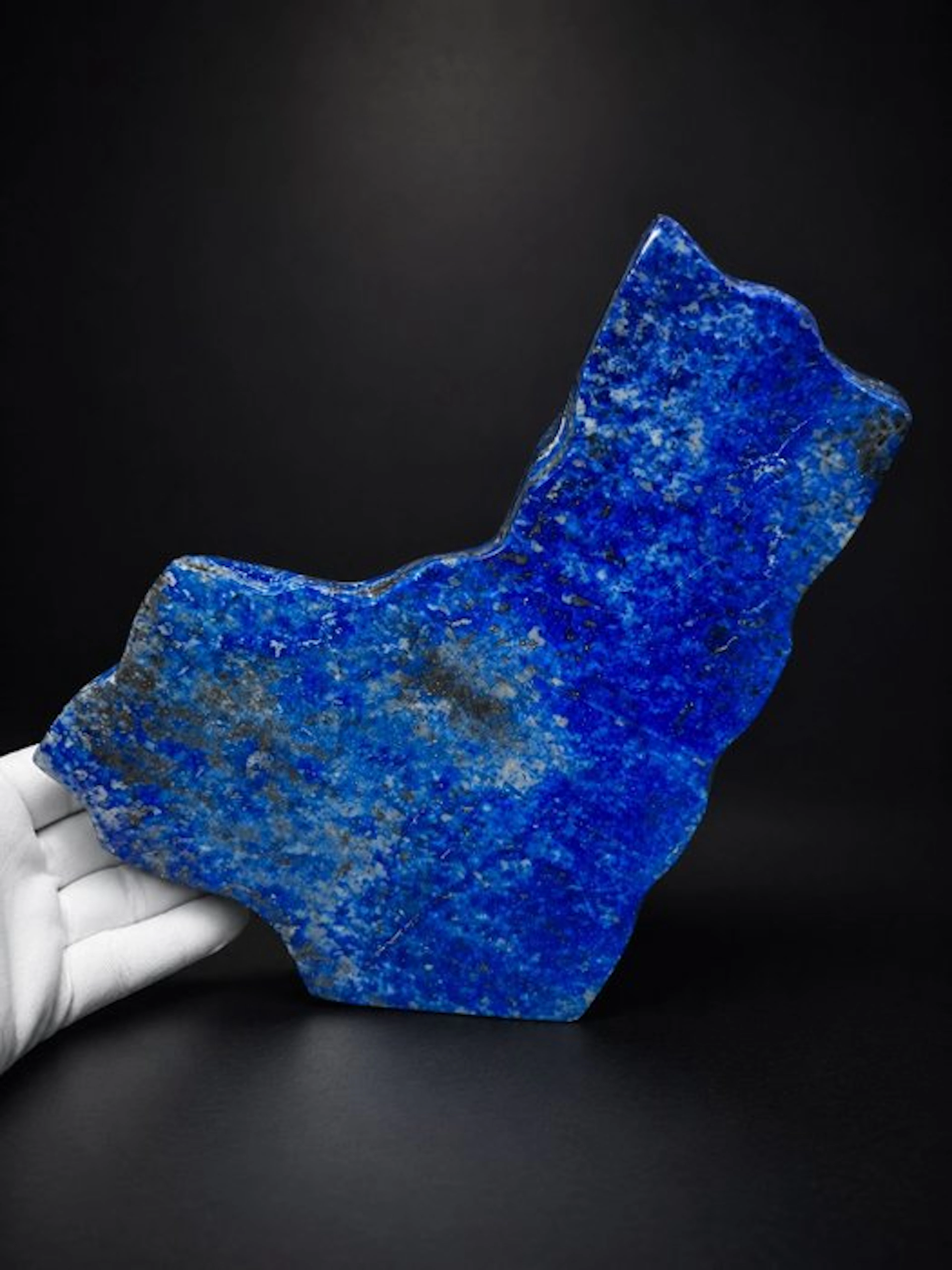 Lapis Lazuli Statement Piece with Natural Pyrite Sparkle...
