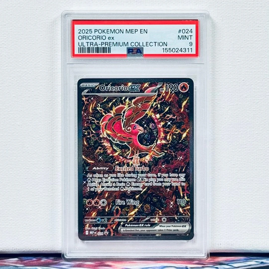 Pokémon Graded card - ORICORIO ex #024 2025 POKEMON MEP...
