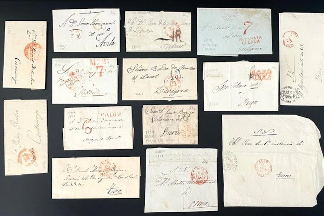 Spain 1818/1850 - Pre-stamp philately