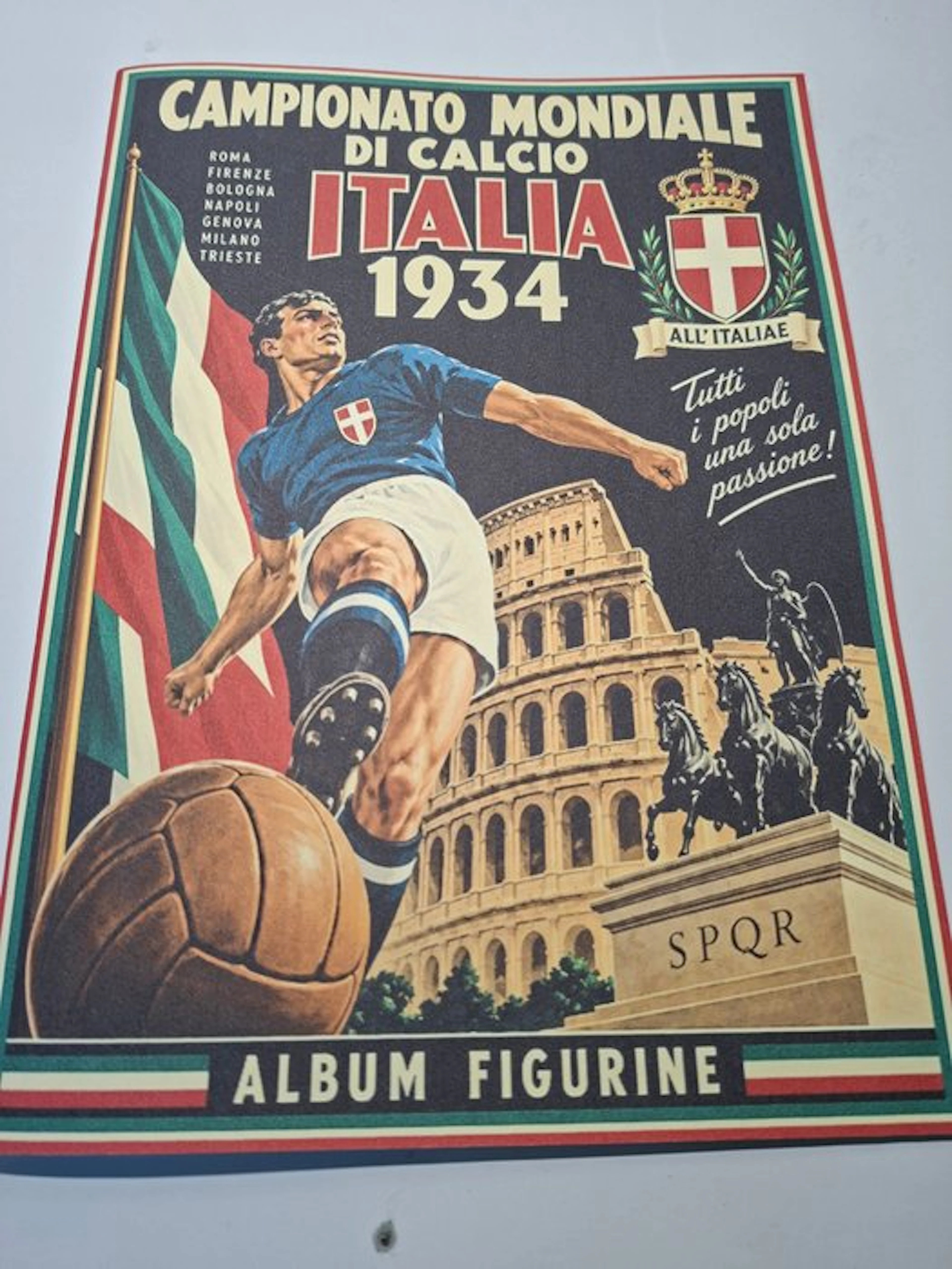 1934/35 World cup gigante World Cup Stickers meazza 203...