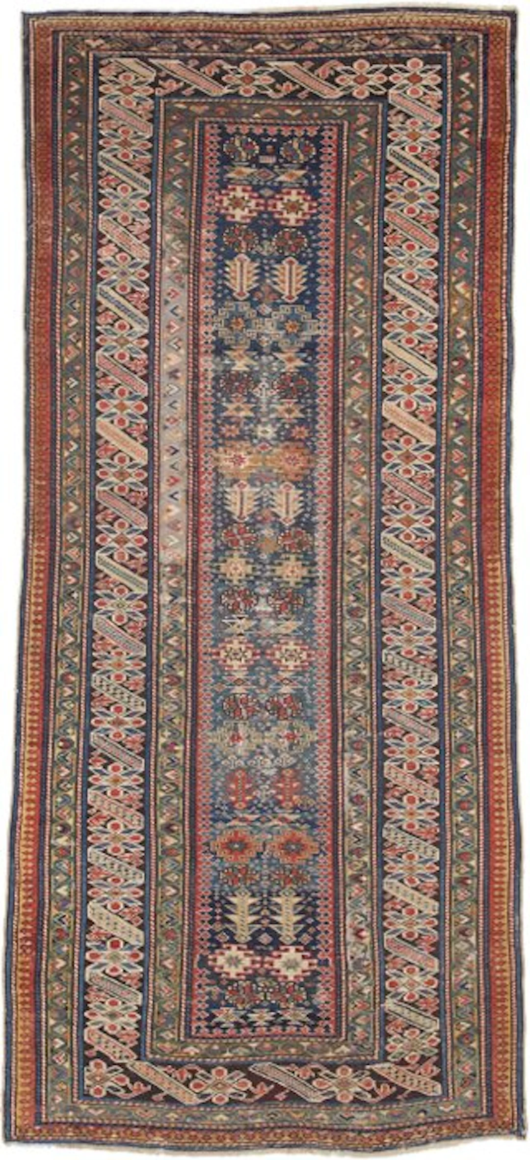 Shirwan - Rug - 250 cm - 105 cm - Caucasus - Antique ca. 1920
