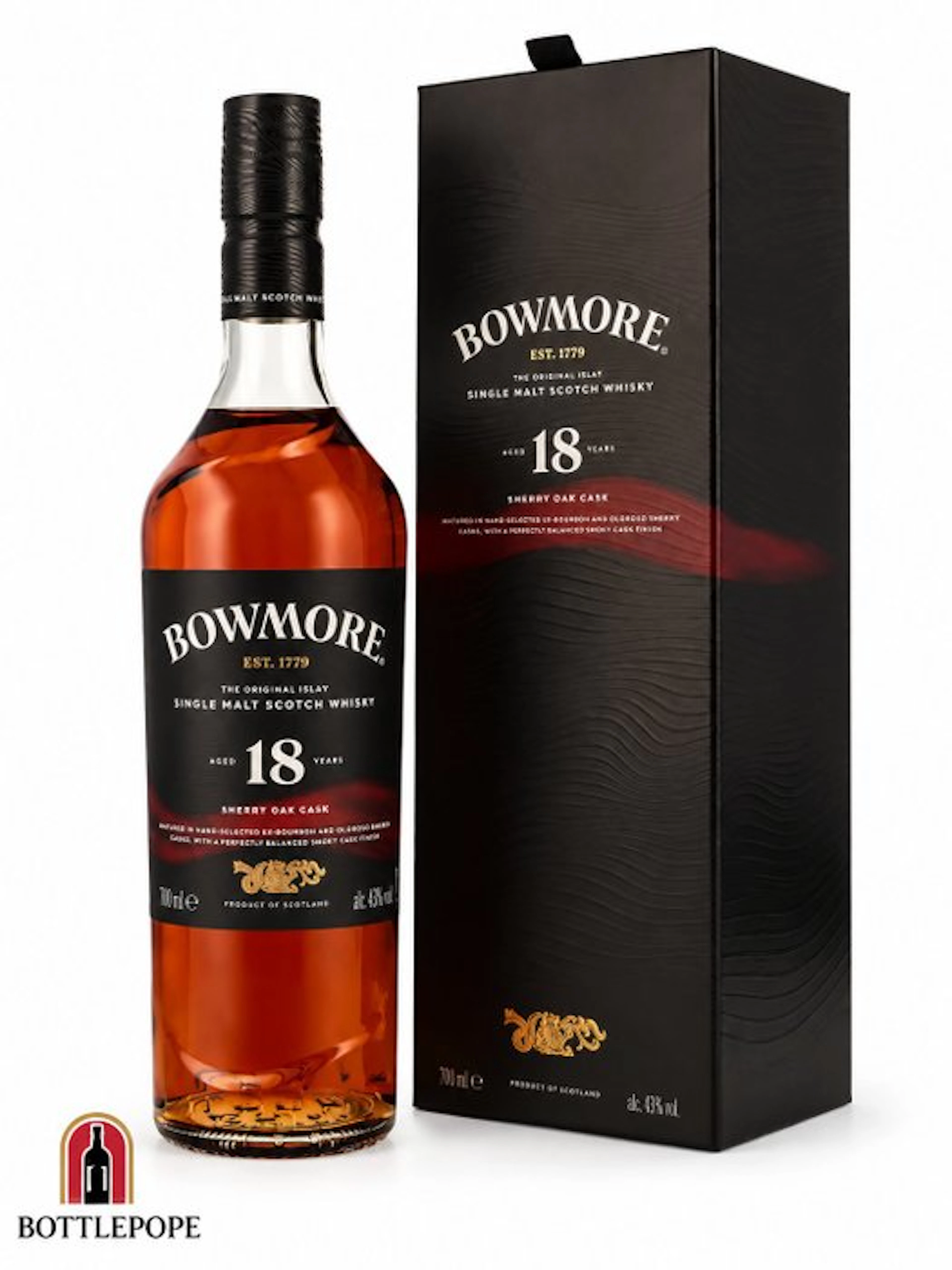 Bowmore 18 years old Sherry Oak - 70cl