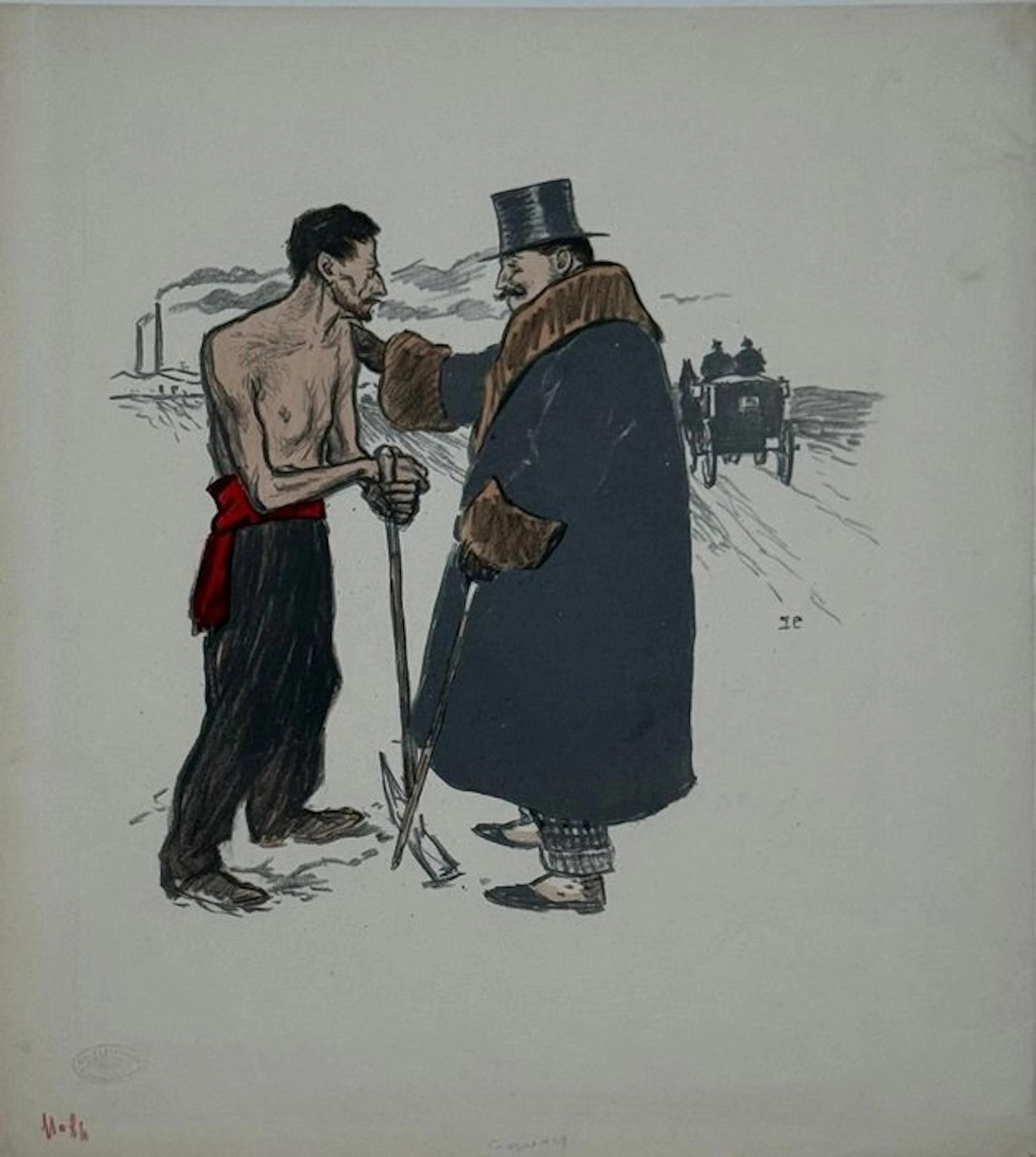 Théophile-Alexandre Steinlen (1859-1923) - En Carême