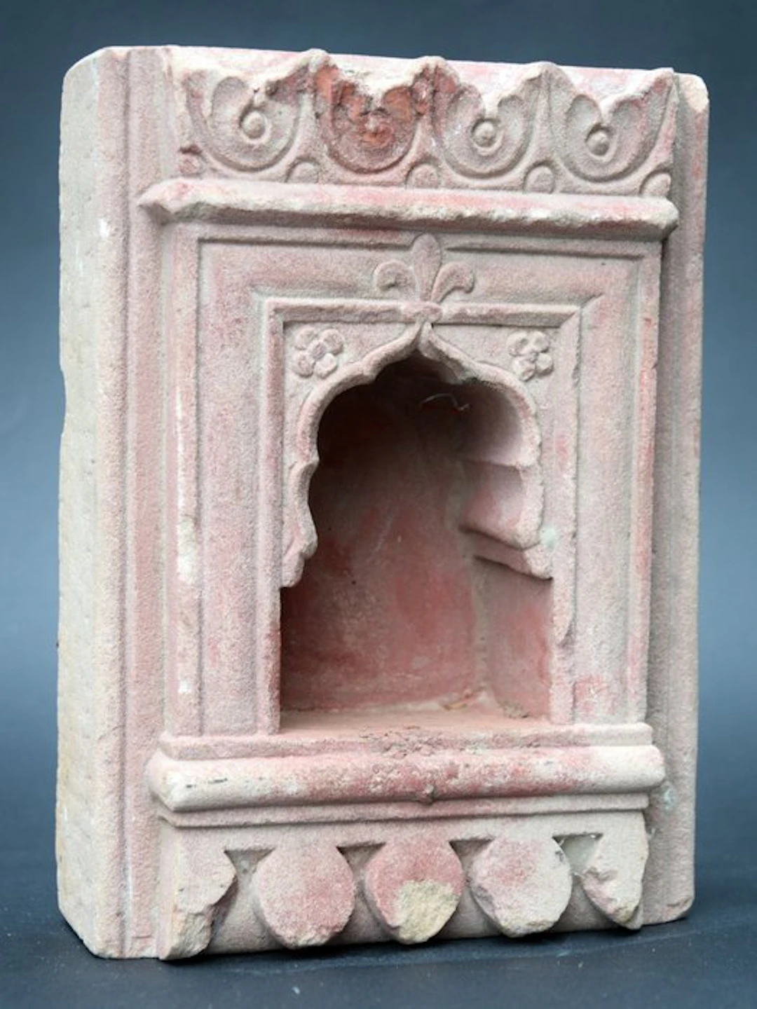 Old oil-lamp niche - Rajasthan - Stone - India - 19th - early 20th century
