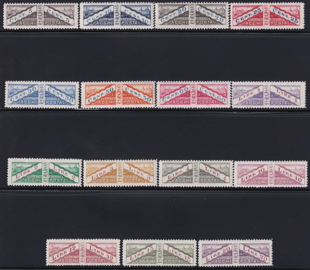 San Marino 1907/53 - Packages I^ Em