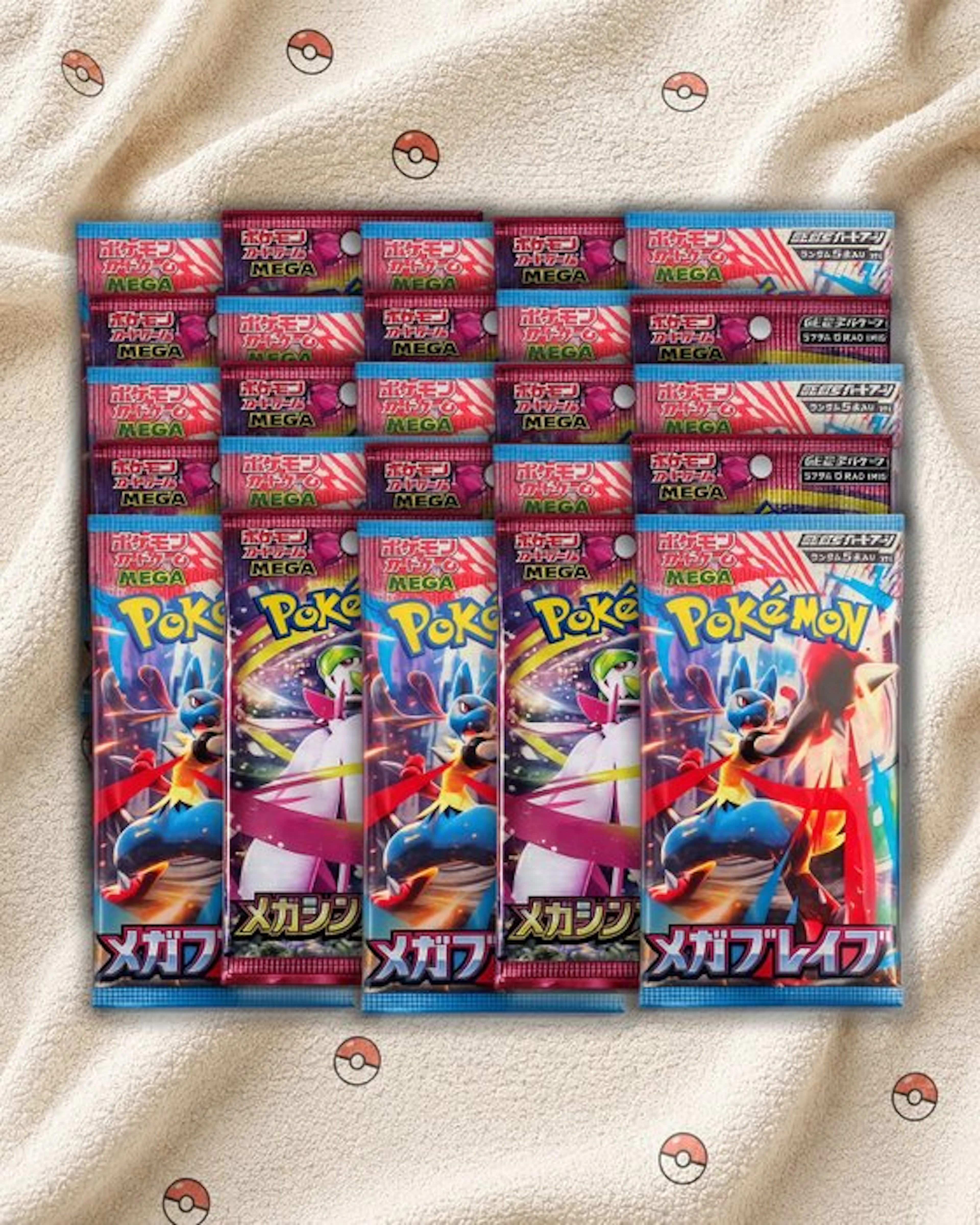 Pokémon - 25 Booster pack - Pokémon TCG MEGA - MEGA...