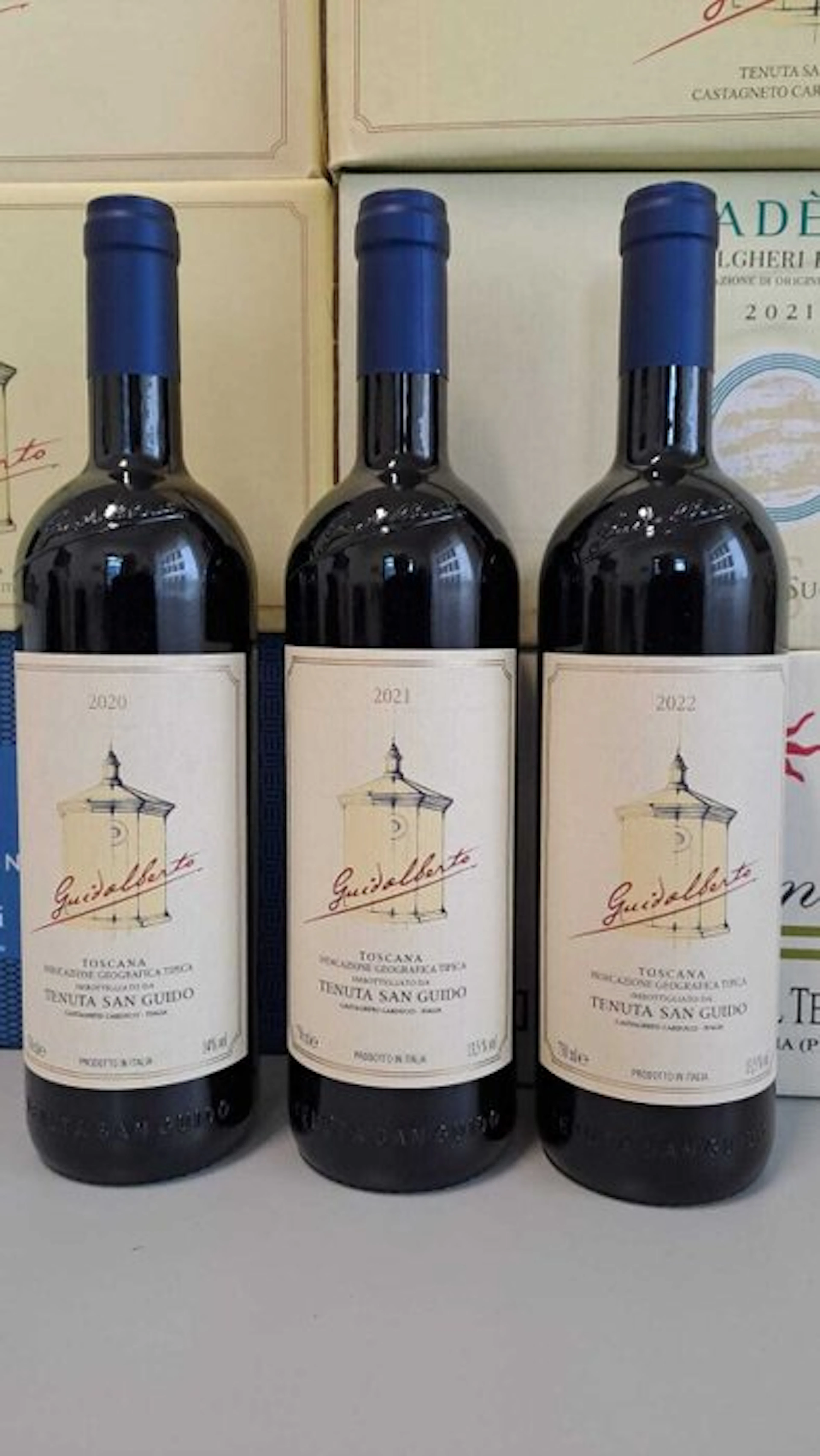 2020 , 2021 & 2022 Tenuta di San Guido