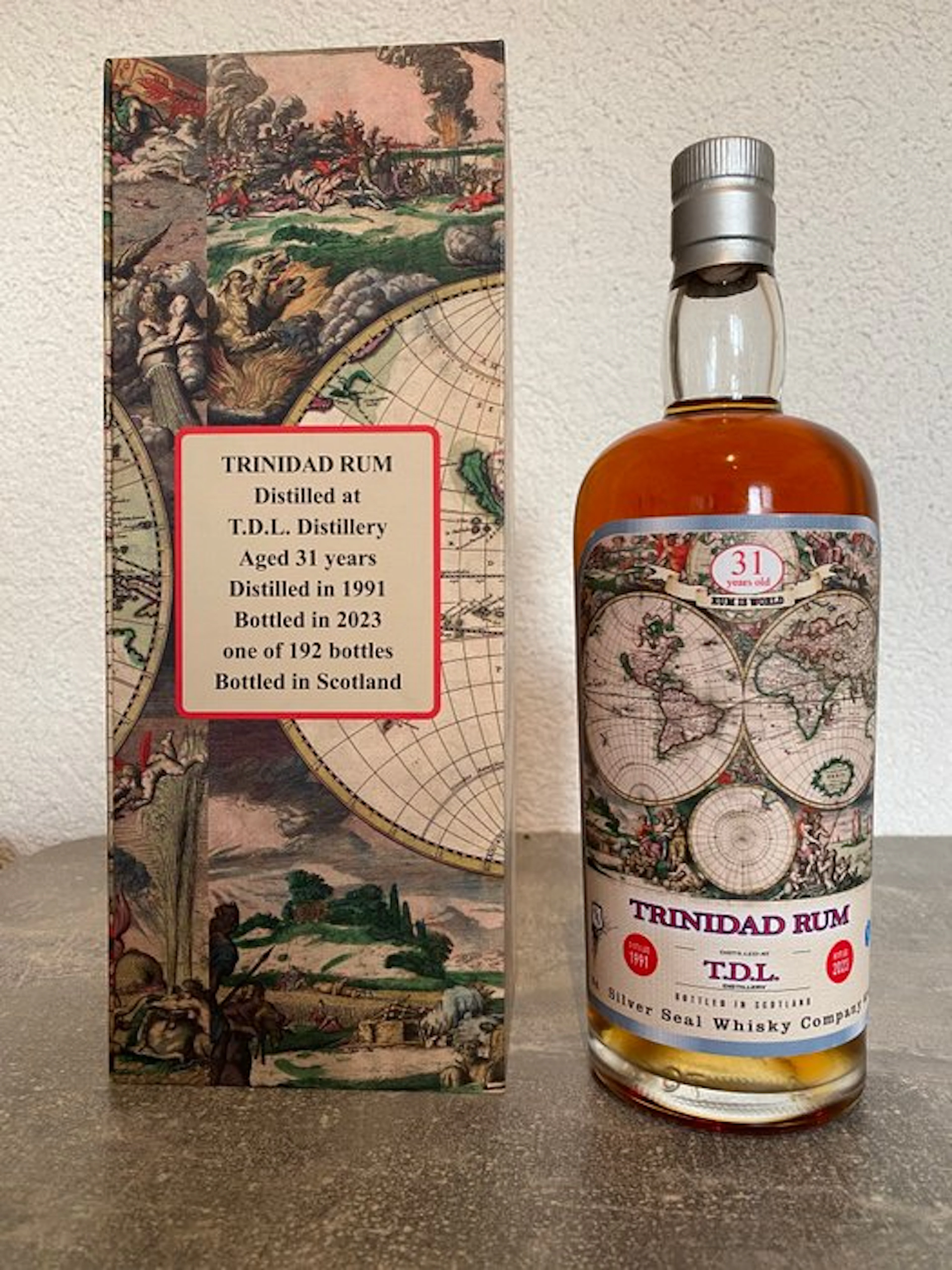 Trinidad Distillers Ltd 1991 Silver Seal - Cask 532-2473 - b. 2023 - 700ml