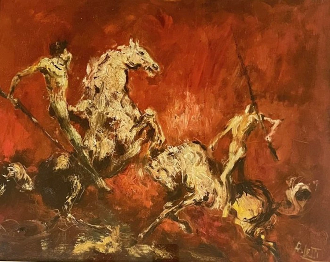 Edmondo Poletti (1908-1978) - Duellanti