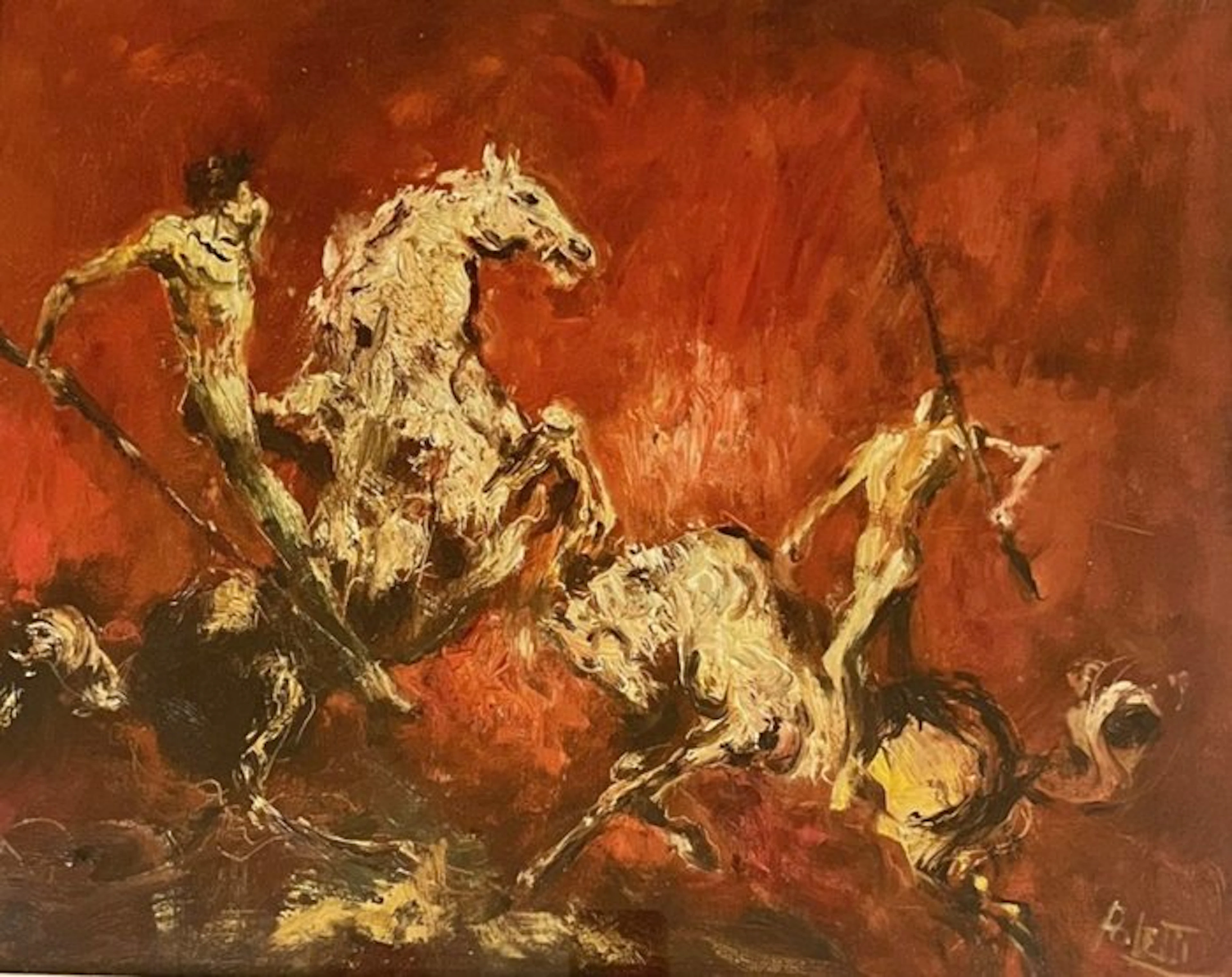 Edmondo Poletti (1908-1978) - Duellanti