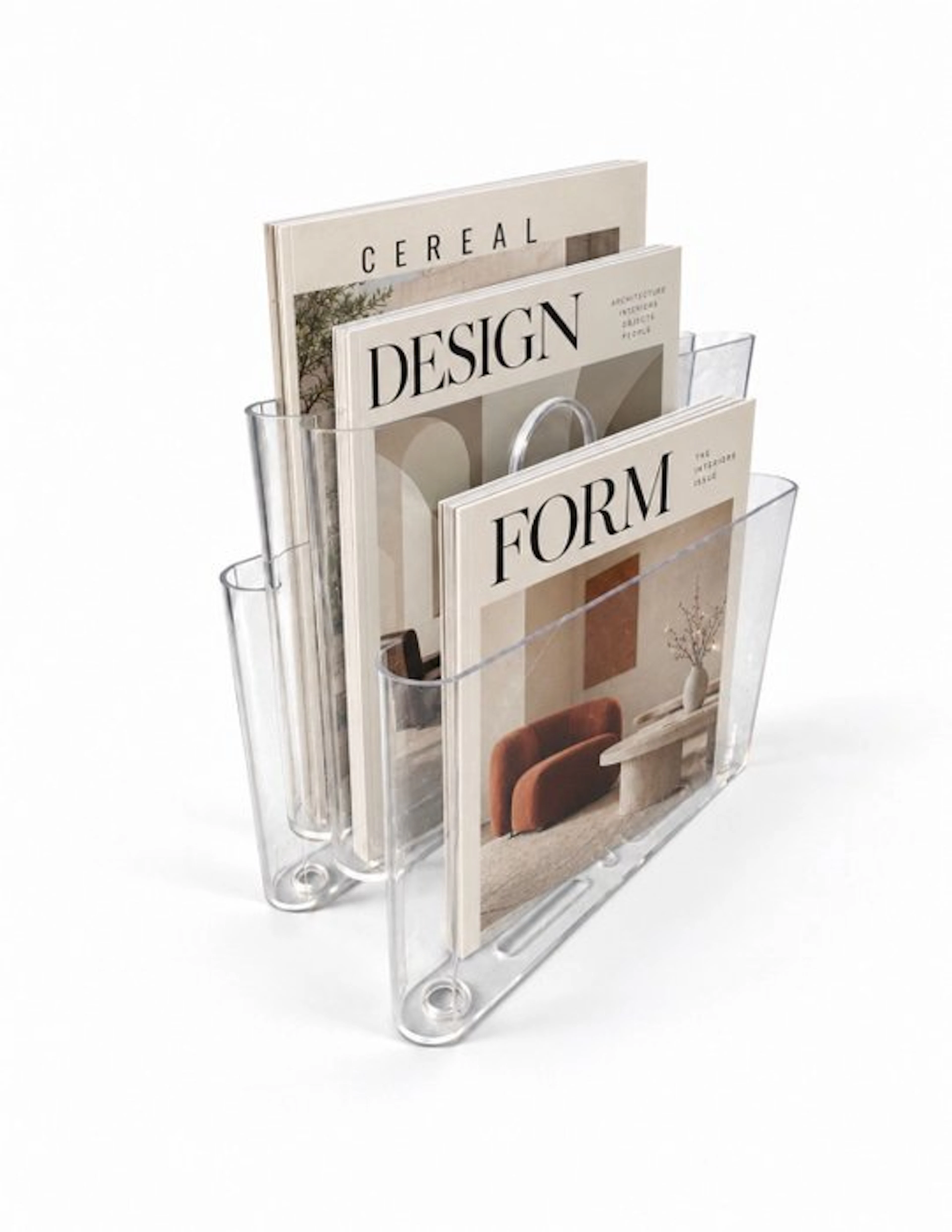 Kartell - Giotto Stoppino - Magazine rack - Acrylic, Plastic