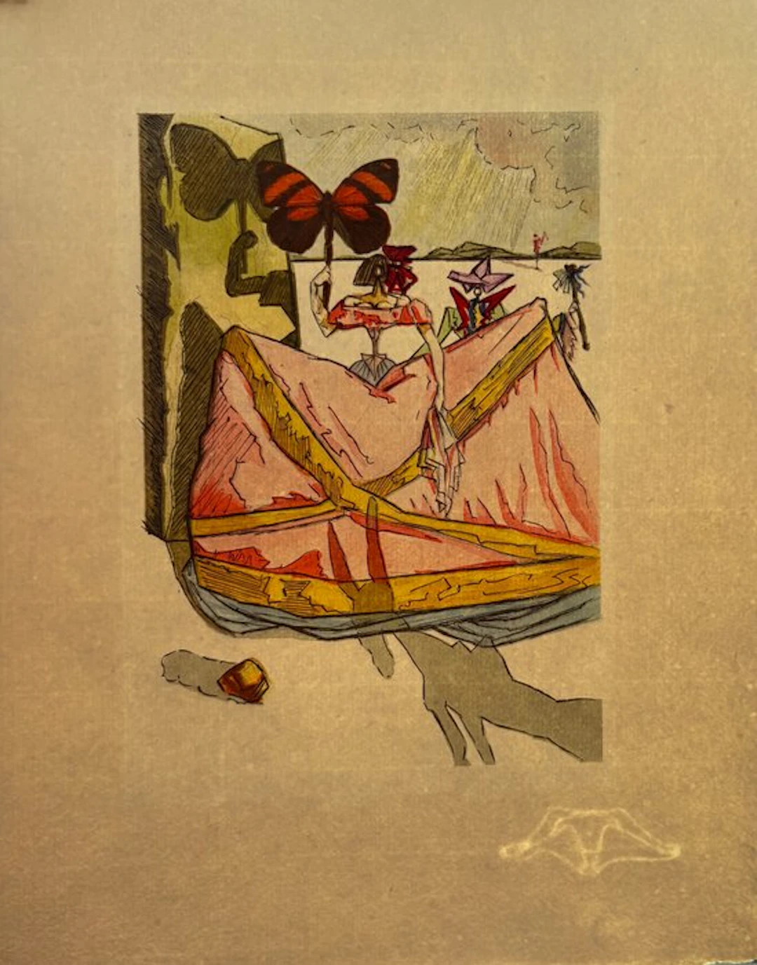 Salvador Dali (1904-1989) - Le Tricorne — Conjunto de 17 grabados