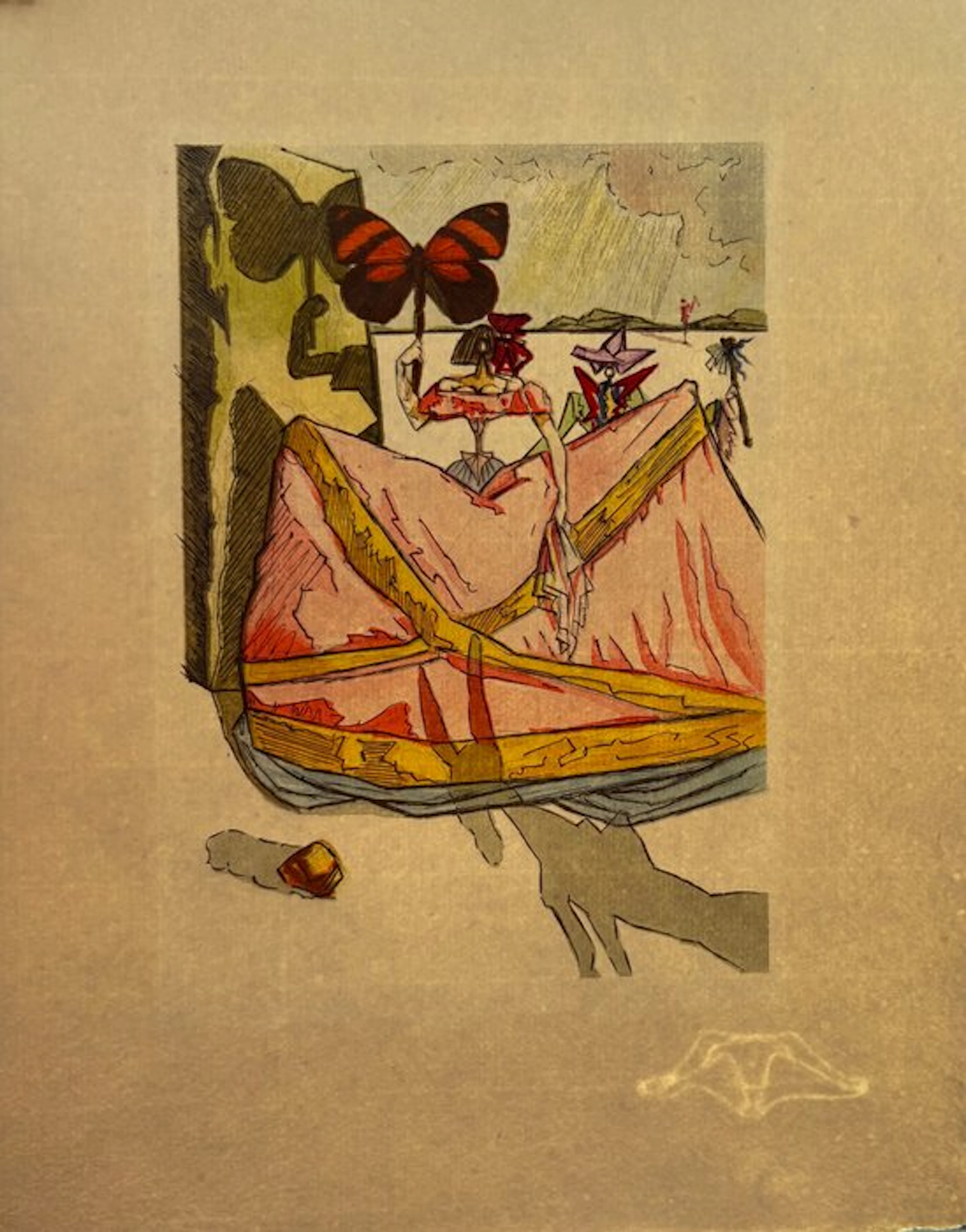 Salvador Dali (1904-1989) - Le Tricorne — Conjunto de 17 grabados