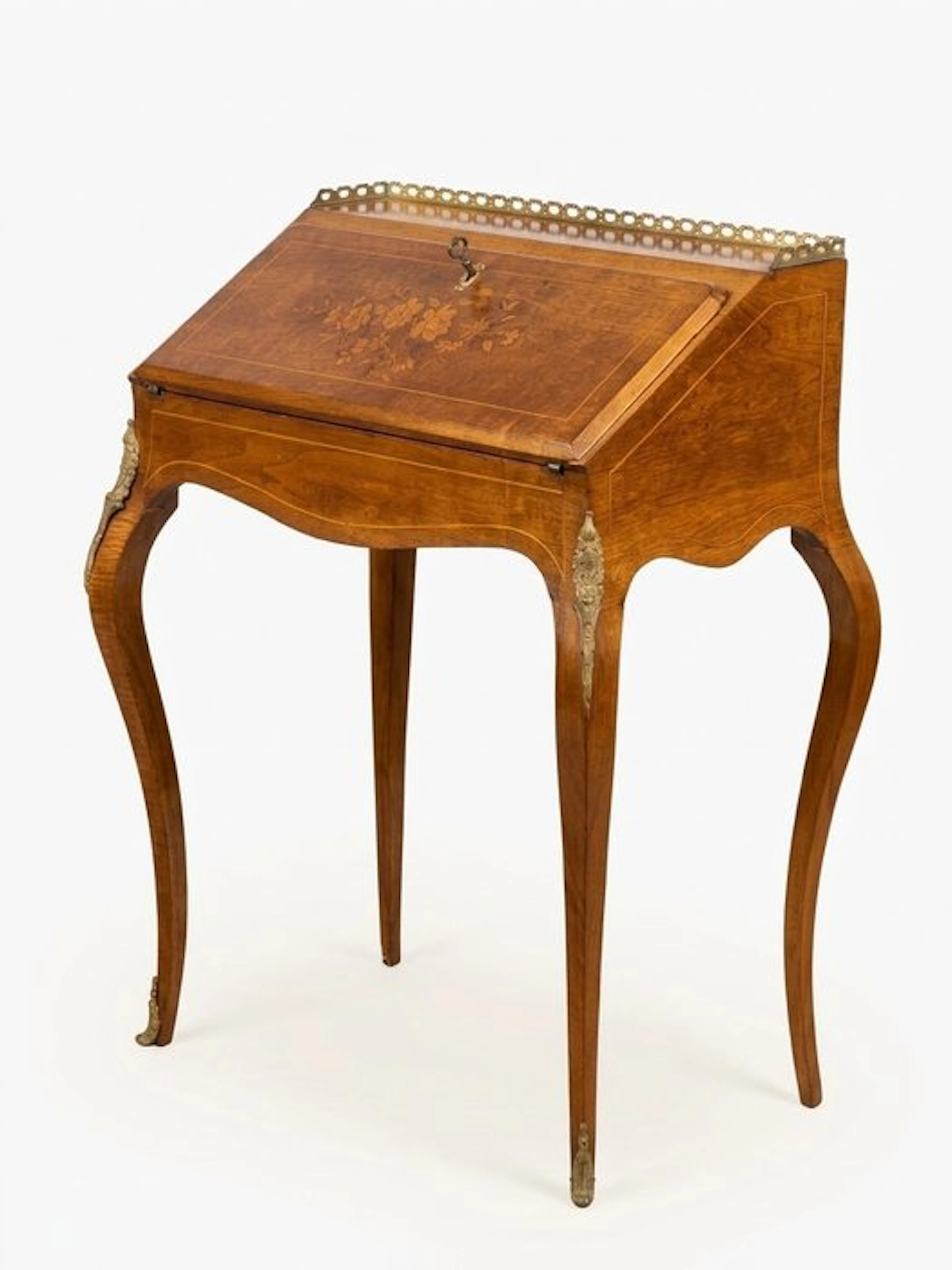 Elegante Damessecretaire - Secrétaire - with curved...