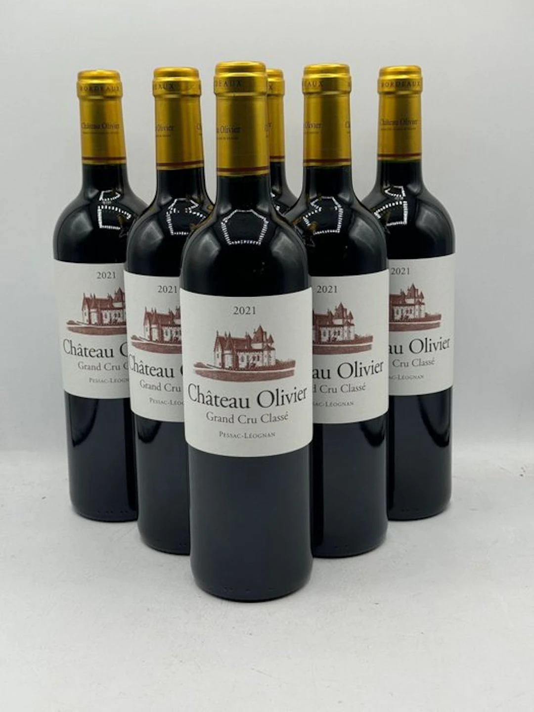 2021 Chateau Olivier - Pessac-Léognan Grand Cru Classé - 6 Bottles (0.75L)
