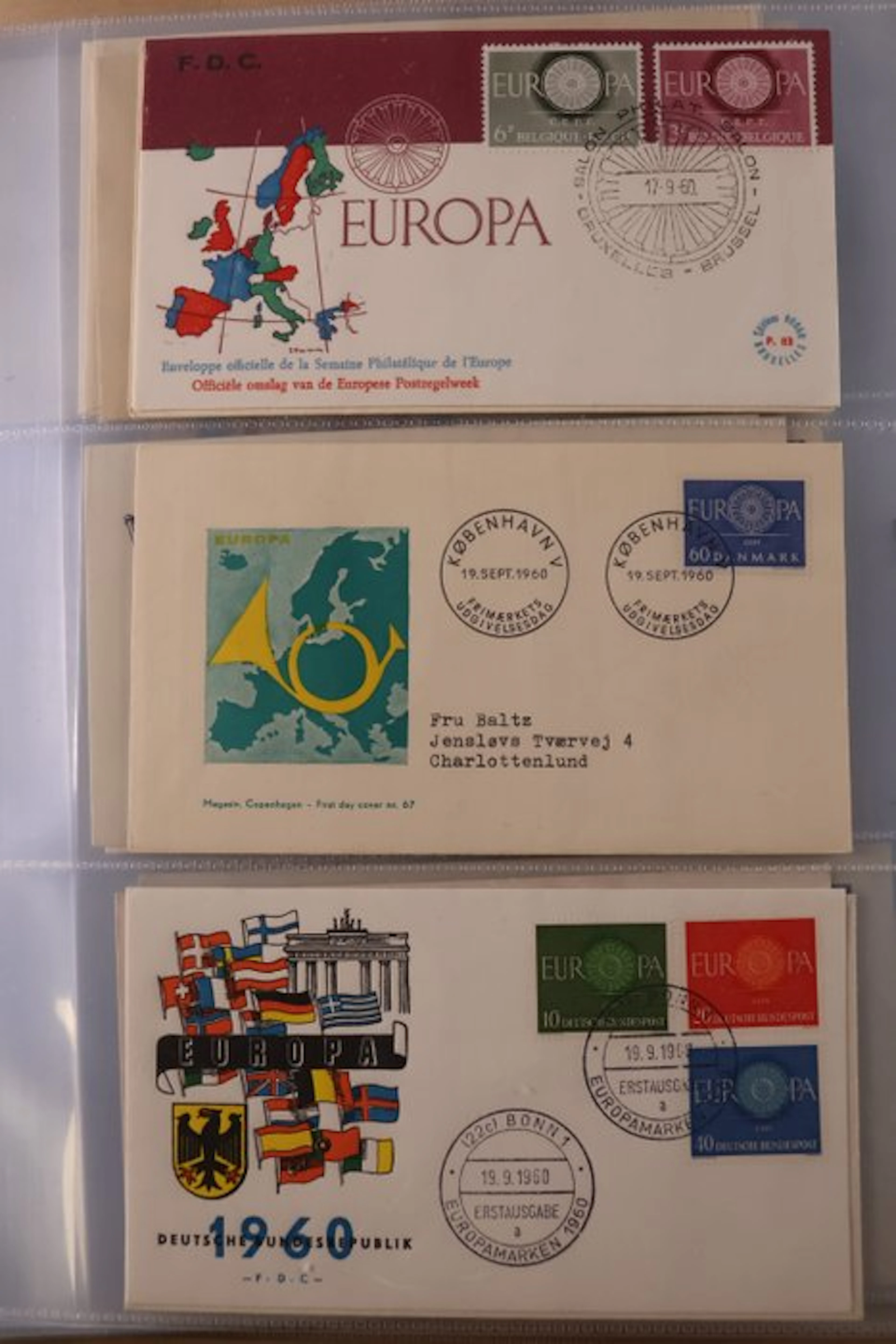 United Europe CEPT 1957/2005 - Lot in Importa Edelweiss stockbook