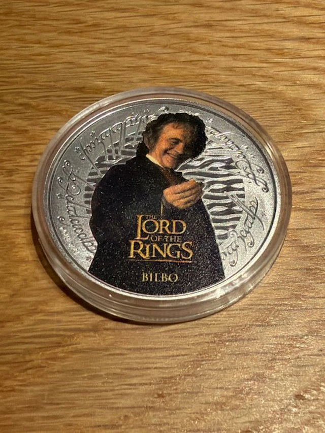 Samoa. 1/2 Dollar 2022 Herr der Ringe - Bilbo, 1 Oz (No reserve price)
