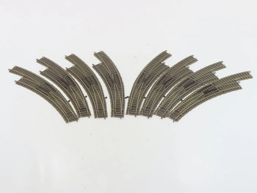 Fleischmann H0 - 6142L+R - Model train tracks (8)...