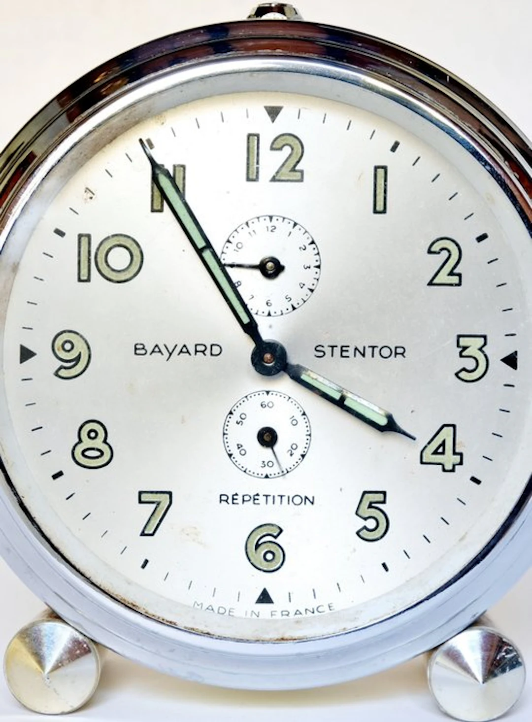 Alarm clock - Bayard - Art Deco Metal - 1920-1930, 1930-1940 - Art Deco