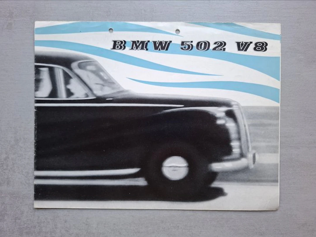 Brochure - BMW - 502 V8