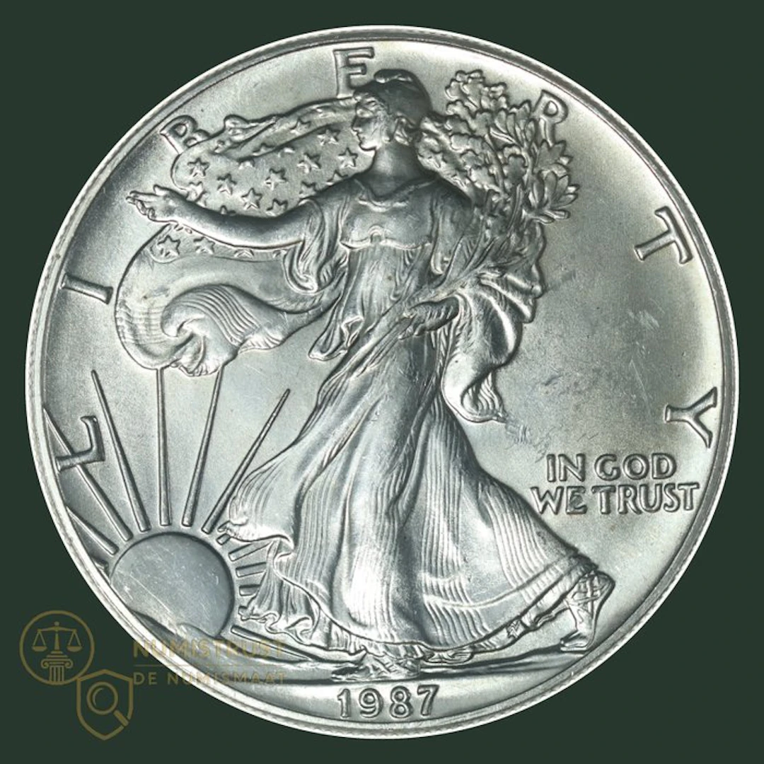 United States. 1 Dollar "Silver Eagle" 1987 1 Oz. (No reserve price)