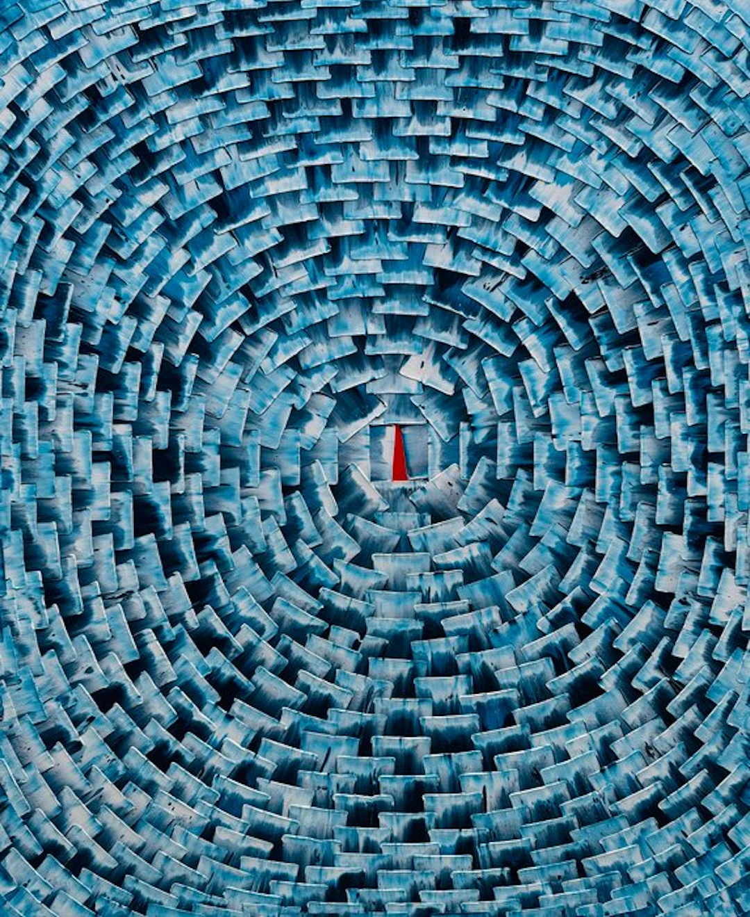 Aykaz Arzumanyan - Rose - 1119 - Abstraction géométrique