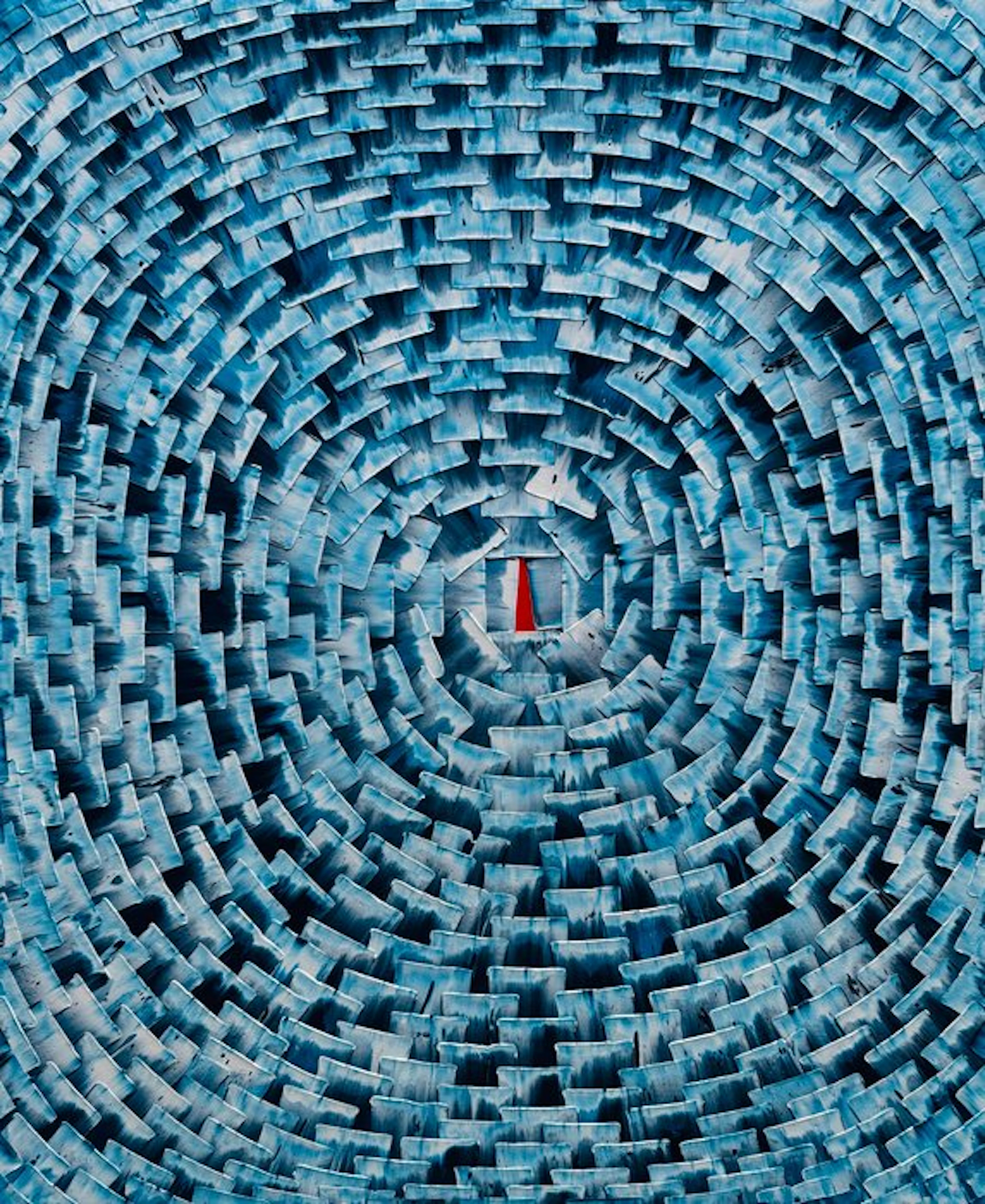 Aykaz Arzumanyan - Rose - 1119 - Abstraction géométrique