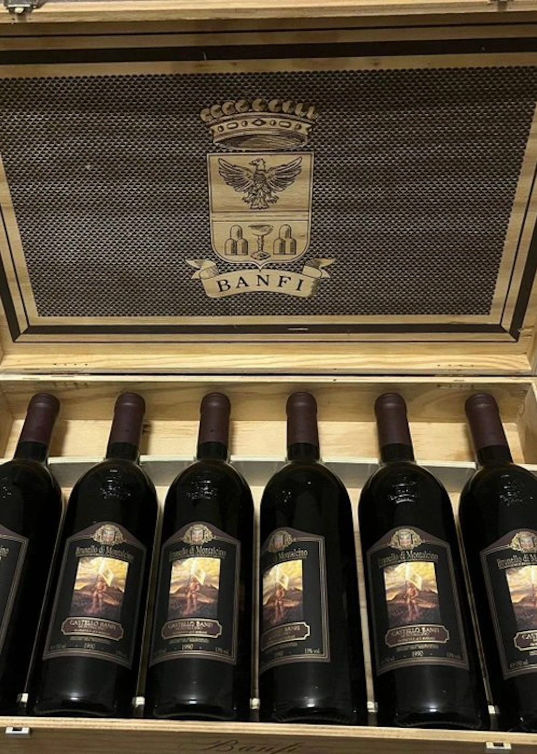 1990 Castello Banfi - Brunello di Montalcino - 6 Bottles (0.75L)