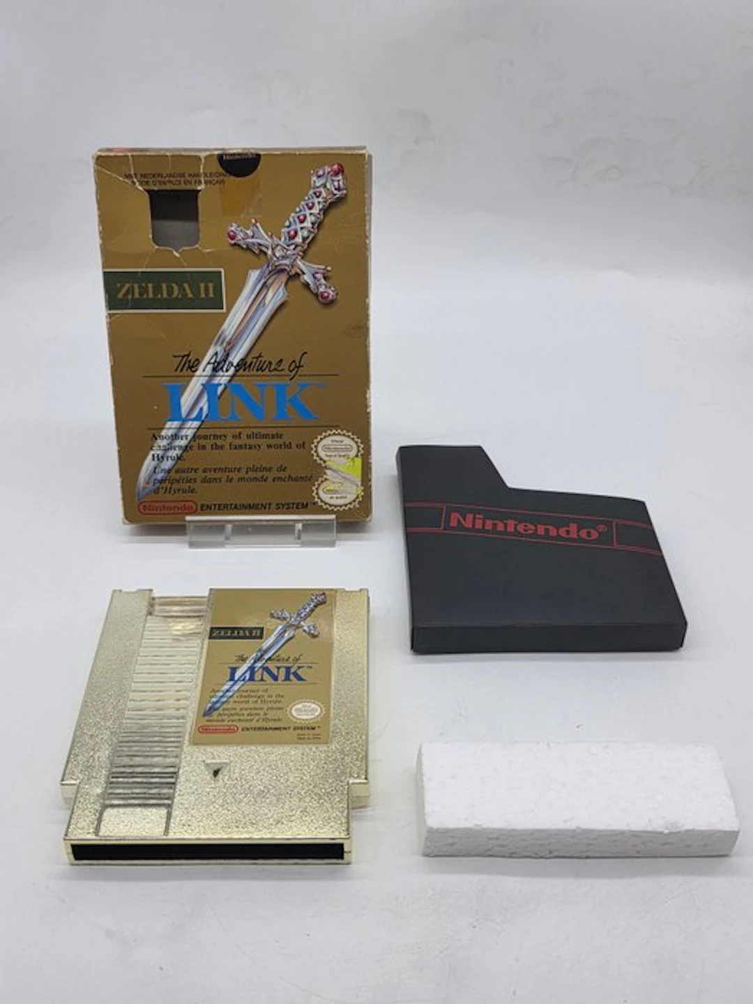 Nintendo - Nes - Rare - "ZELDA II" The Adventure of Link...