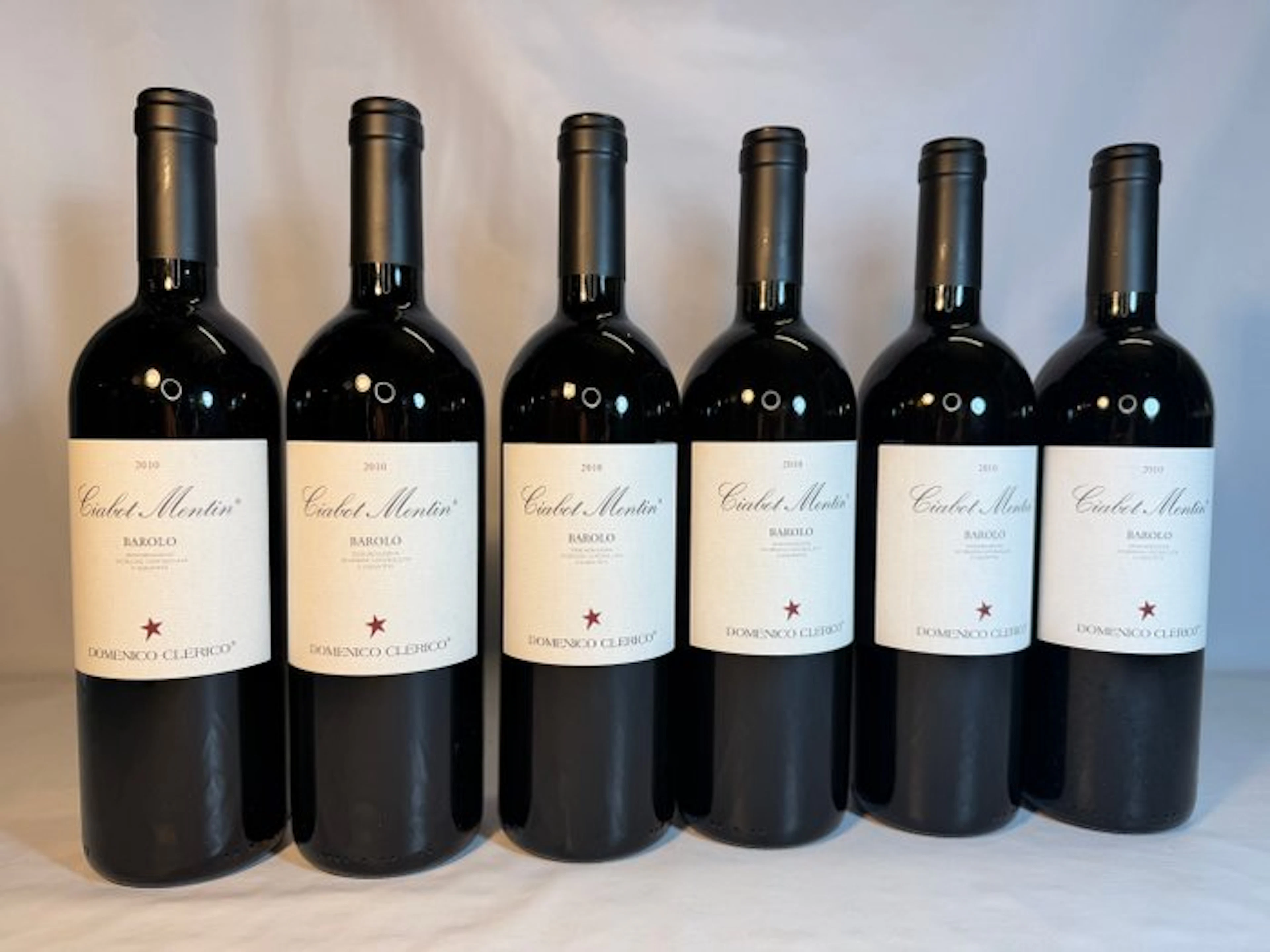 2010 Domenico Clerico Ciabot Mentin - Barolo - 6 Bottles (0.75L)