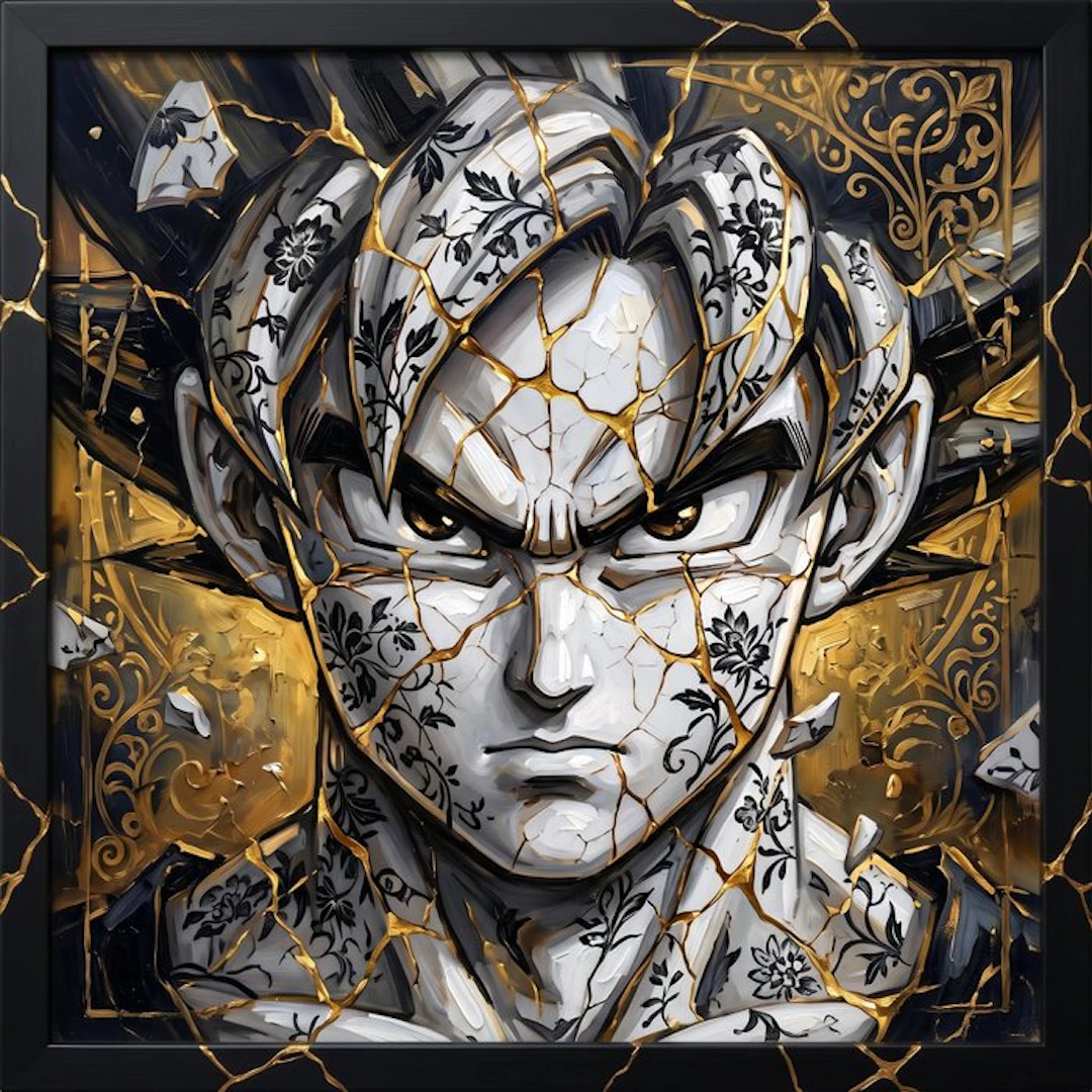 Artxlife - DragonBall Japanese Gold Kintsugi