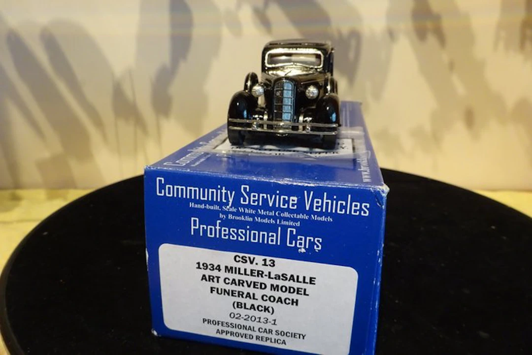 Community Service Vehicles - Model car - 1934 Miller-LaSalle Funeral Coach